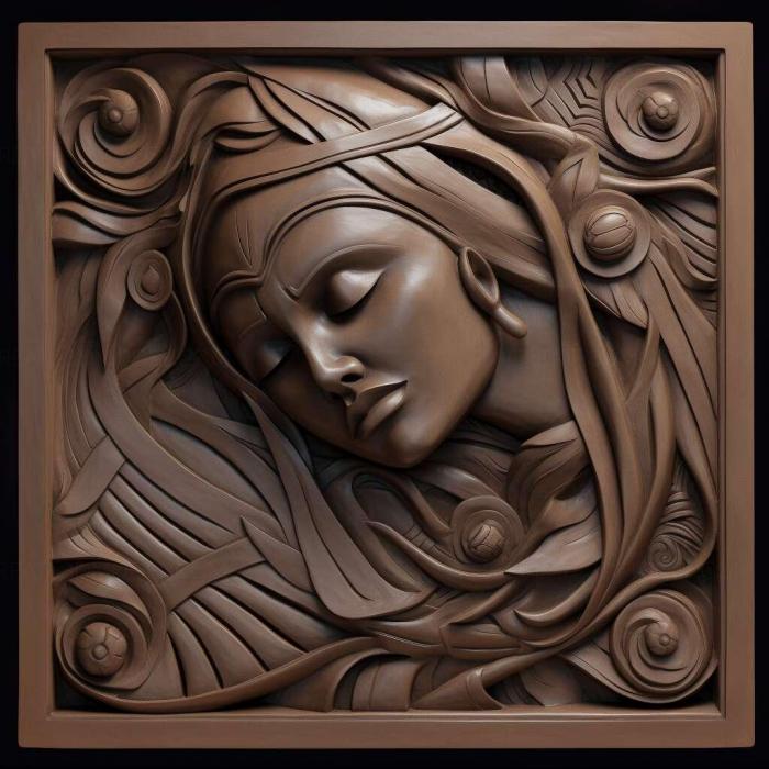 نموذج ثلاثي الأبعاد لآلة CNC 3D Art 